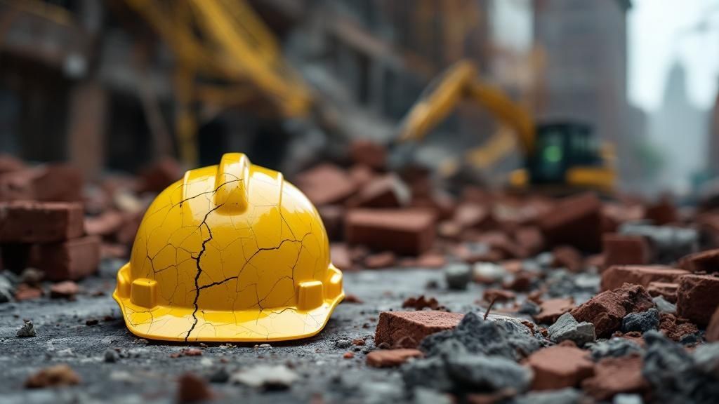 Golpeado por Objeto que Cayó en Construcción — Sus Derechos en NY