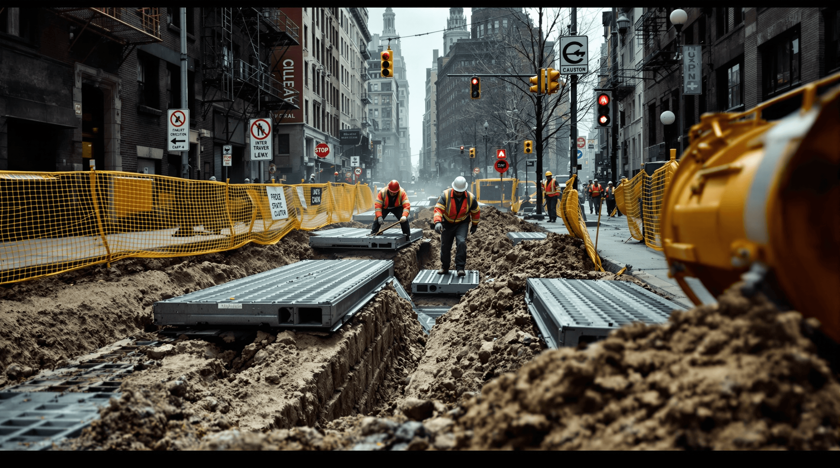Colapso de Zanjas en Construcción — Responsabilidad Legal en NY