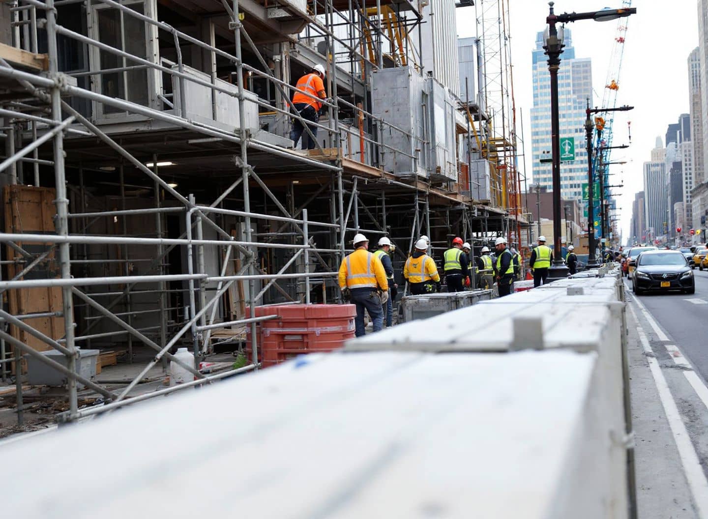 Icy Scaffold Planks and Winter Falls Under New York Labor Law 240