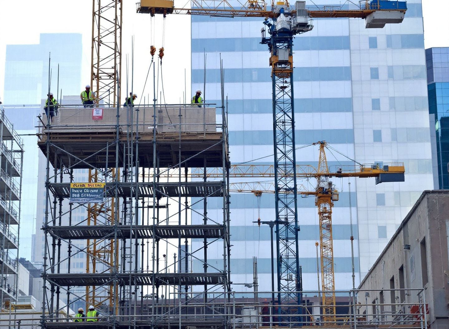 Tube and Coupler Scaffold Failures on New York High-Rise Sites