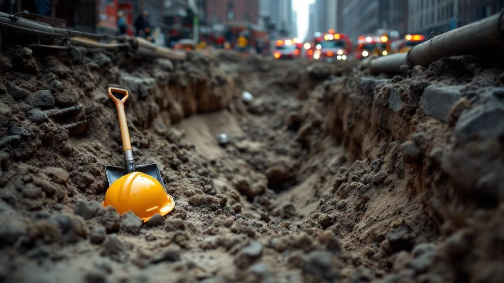 Colapso de Zanjas en Construcción — Responsabilidad Legal en NY