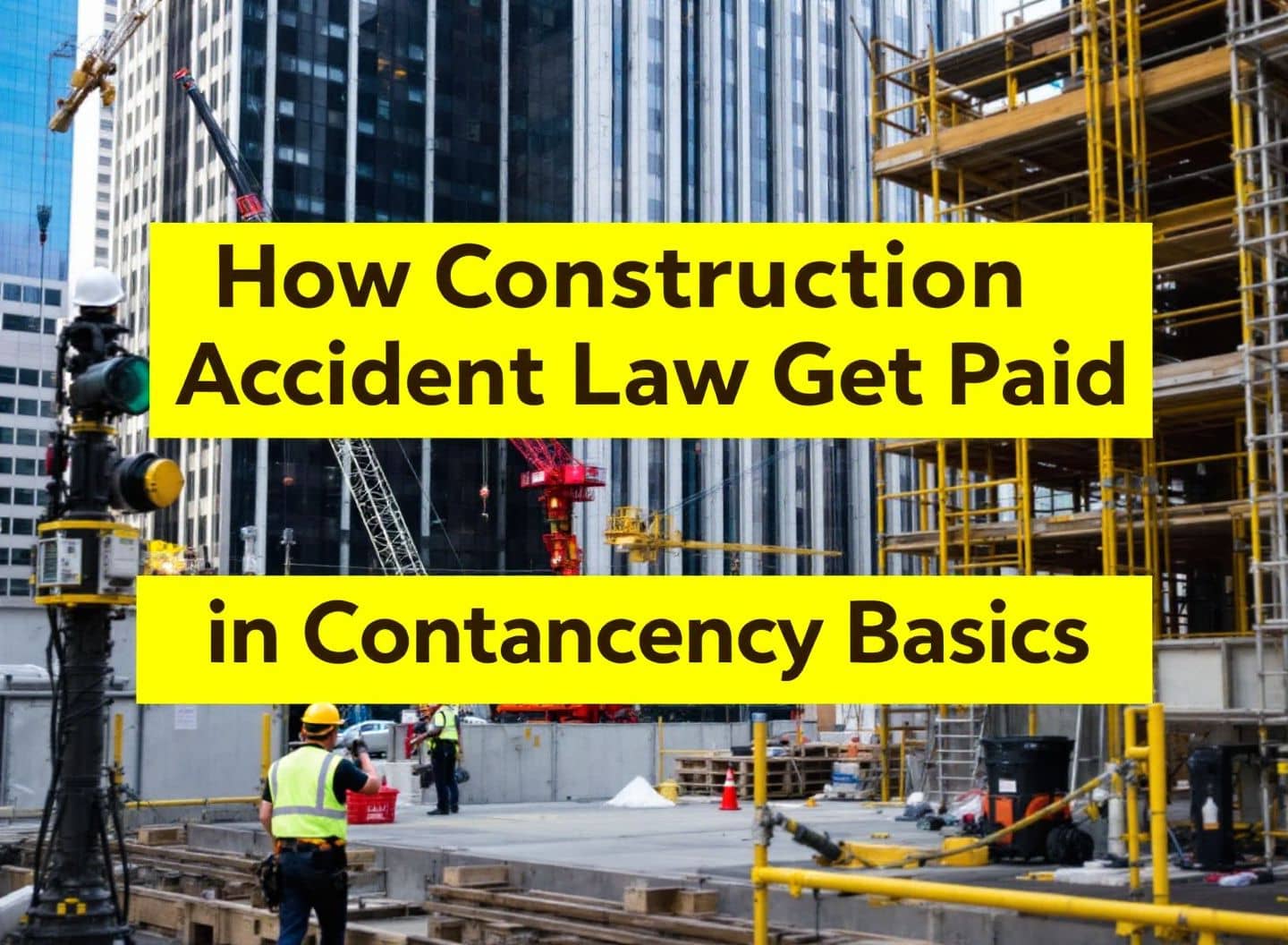 How Construction Accident Lawyers Get Paid in New York: The Contingency Basics
