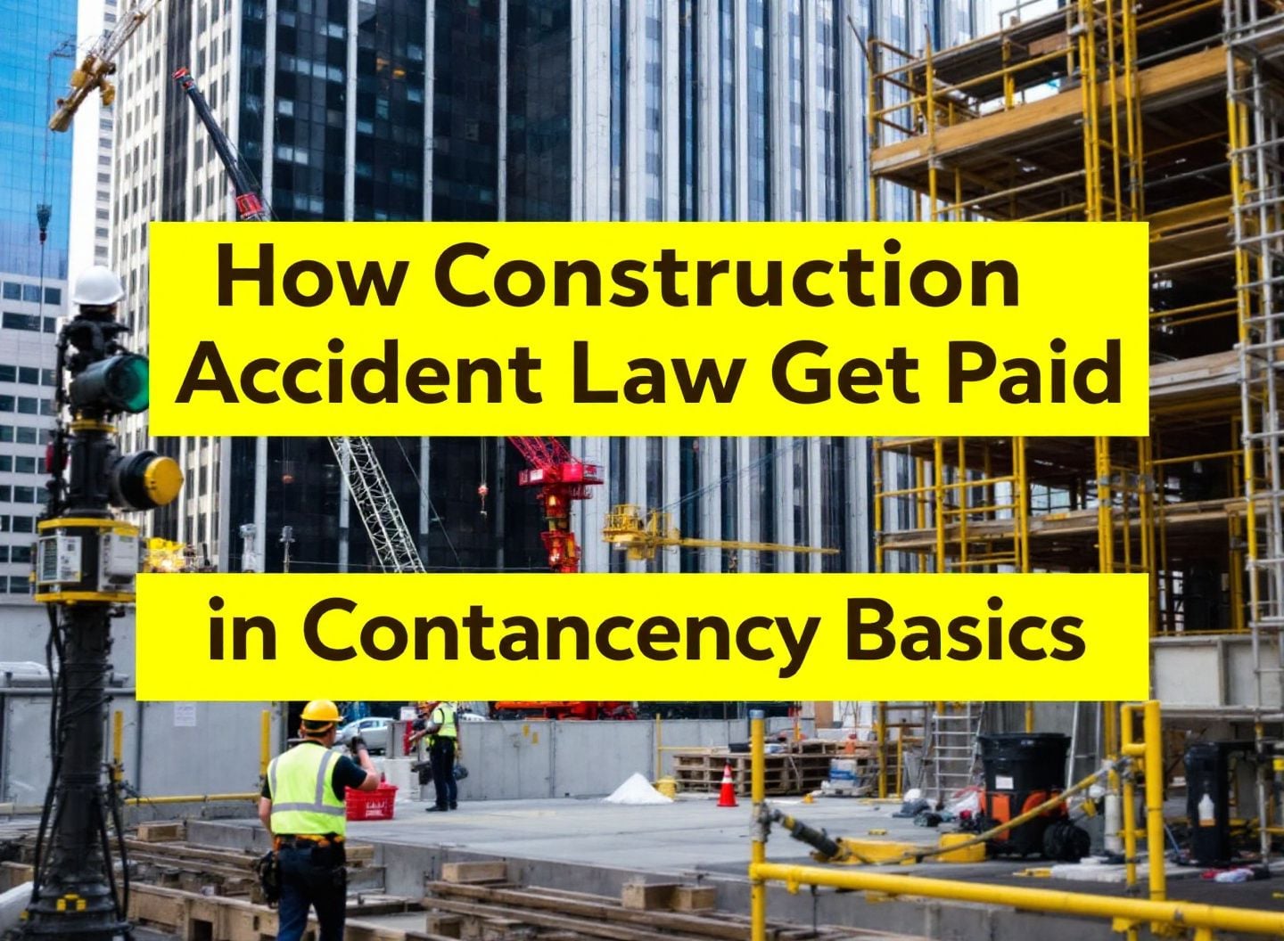 How Construction Accident Lawyers Get Paid in New York: The Contingency Basics