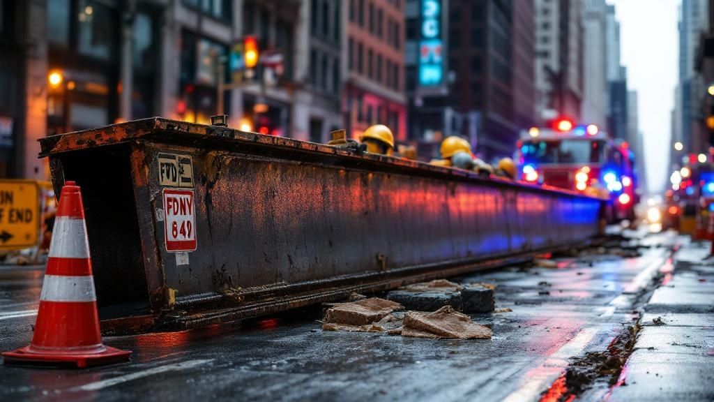 Accidentes de Grúa en NYC — Derechos del Trabajador